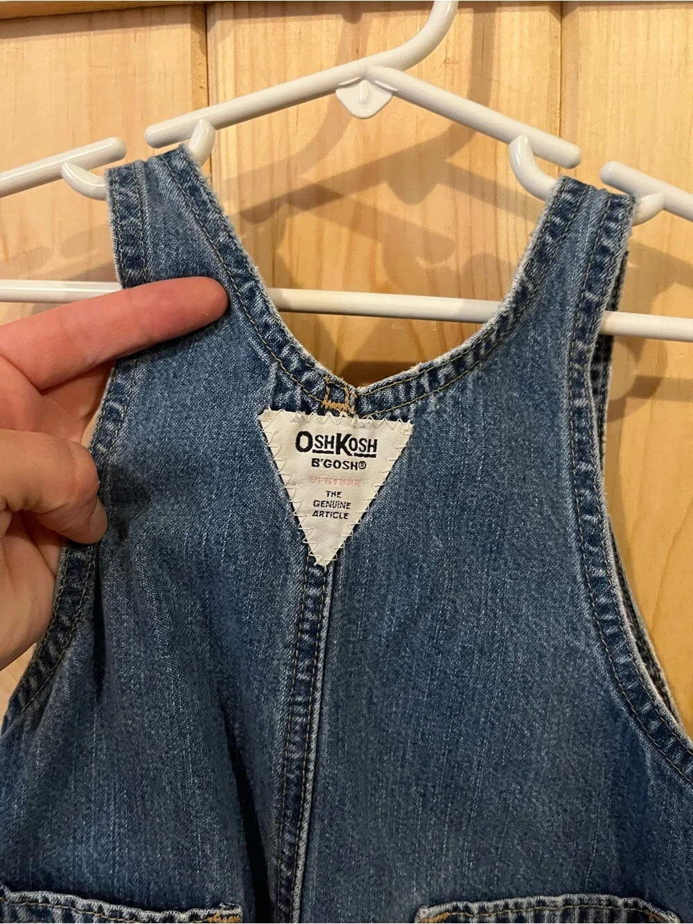 Vintage Y2K Oshkosh Denim Overalls 100% Cotton